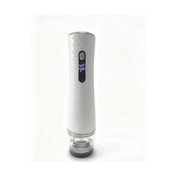 FreshLock Pro - Handheld vacuum sealer with sponge pad & drain tube — seals moist foods without motor damage.